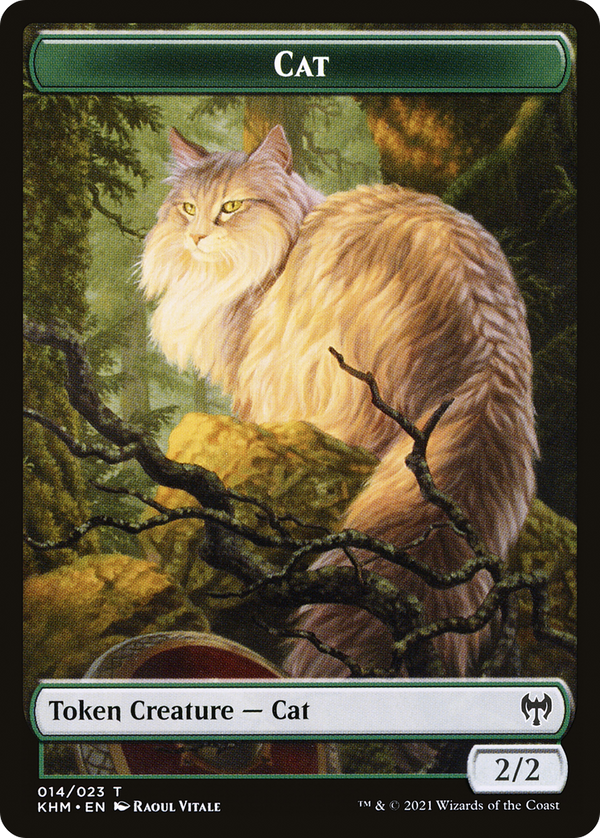 Cat (TKHM-014) - Kaldheim Tokens Foil