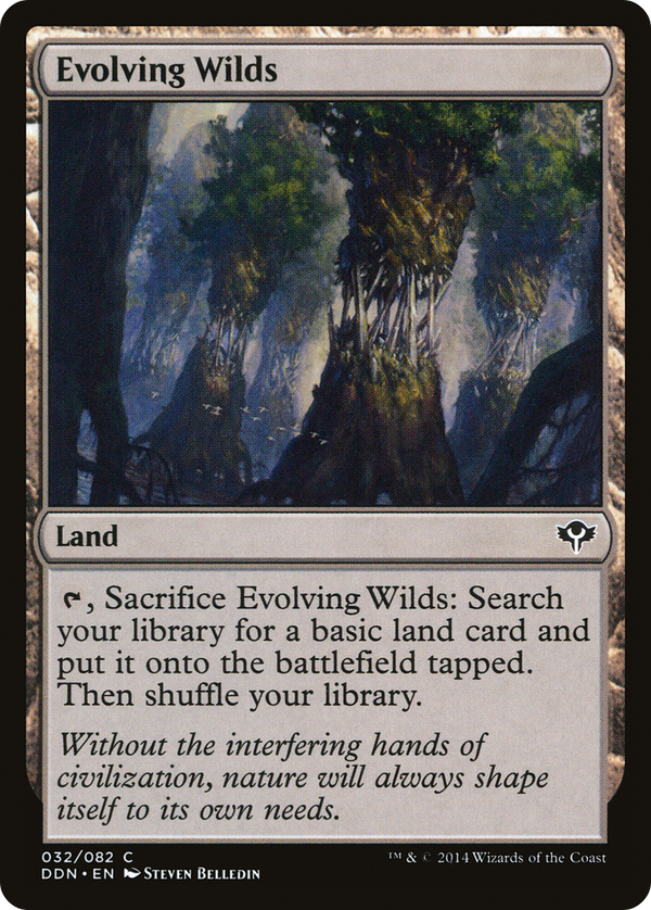 Evolving Wilds (DDN-032) - Duel Decks: Speed vs. Cunning
