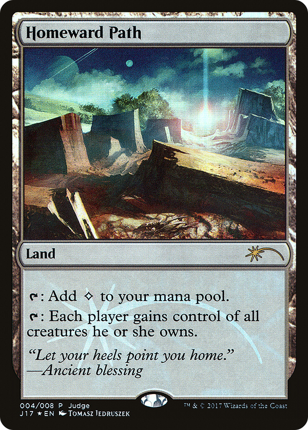 Homeward Path (JDG-004) - Judge Gift Cards 2017 Foil