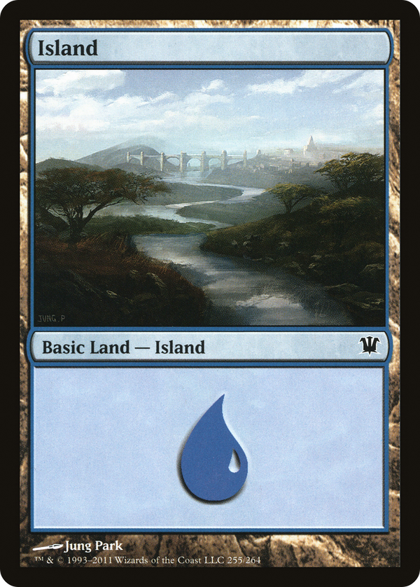 Island (255) (ISD-255) - Innistrad Foil