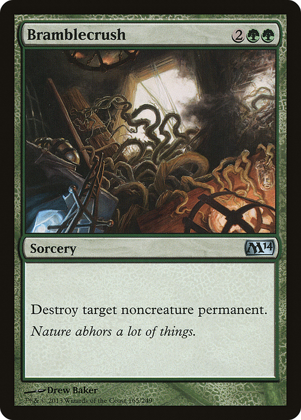 Bramblecrush (M14-165) - Magic 2014 Foil