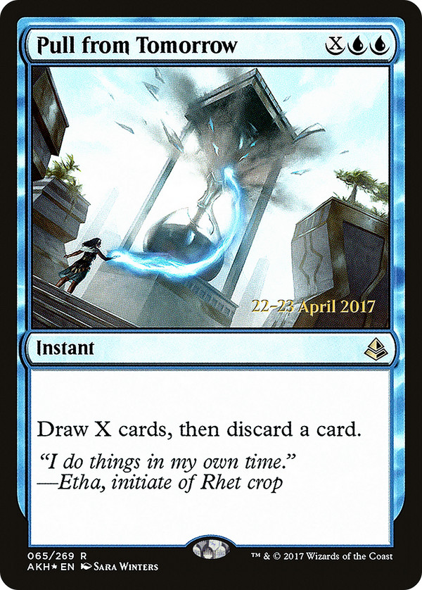 Pull from Tomorrow (PRE-065) - Amonkhet Promos Foil