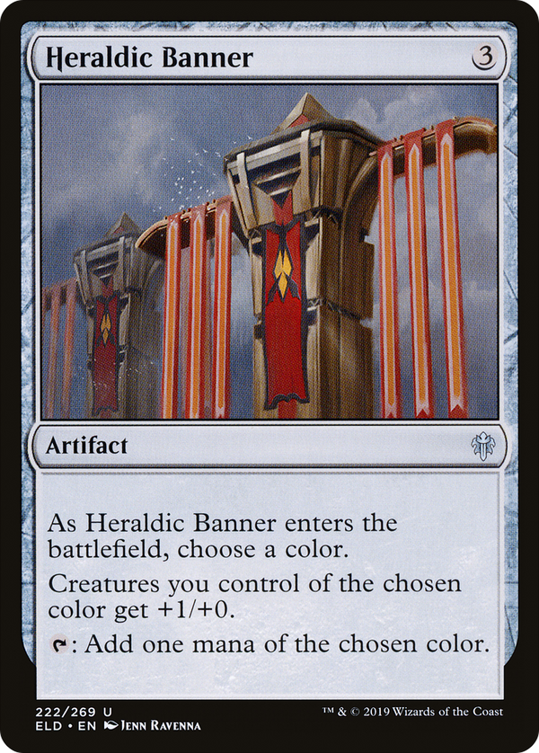Heraldic Banner (ELD-222) - Throne of Eldraine Foil