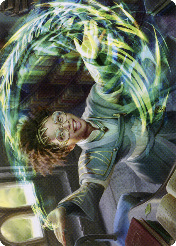 Eureka Moment // Eureka Moment (ASTX-025) - Strixhaven Art Series (Borderless) Foil