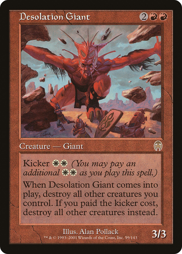 Desolation Giant (APC-059) - Apocalypse Foil