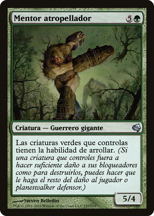 Roughshod Mentor (Spanish) - "Mentor atropellador" (PS11-157) - Salvat 2011