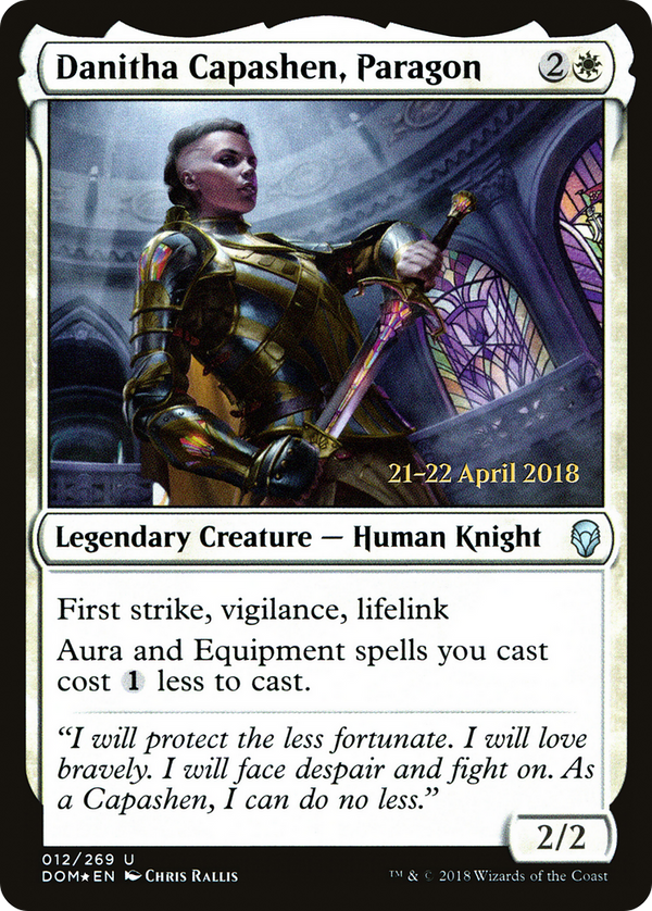 Danitha Capashen, Paragon (PRE-012) - Dominaria Promos Foil