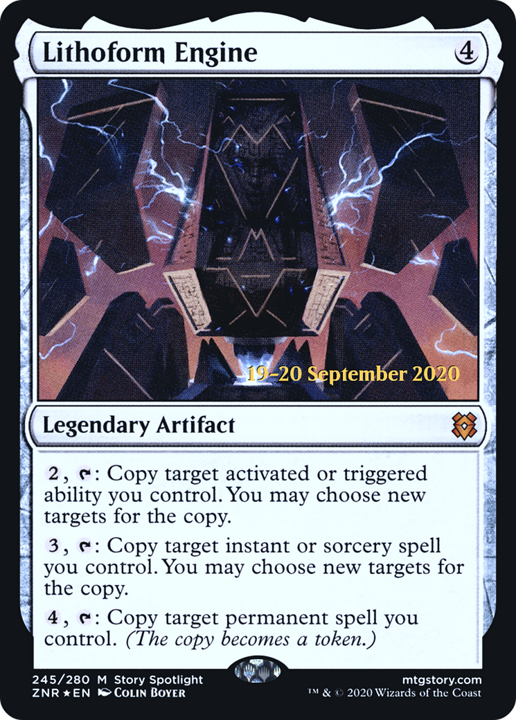 Lithoform Engine (PRE-245) - Zendikar Rising Promos Foil