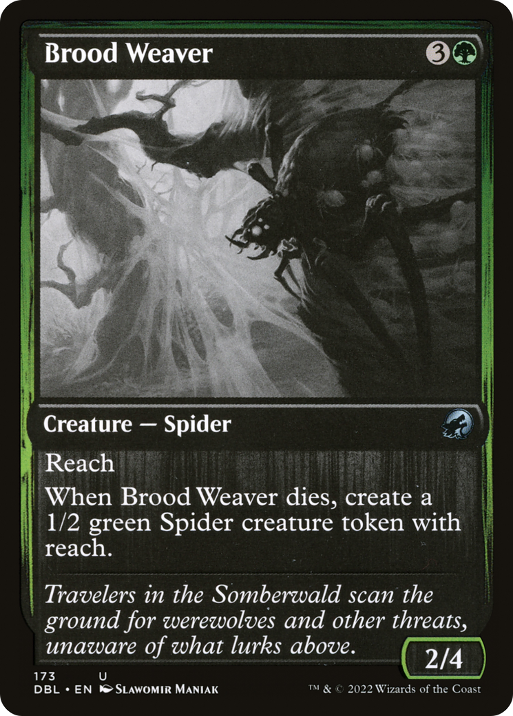 Brood Weaver (DBL-173) - Innistrad: Double Feature Foil