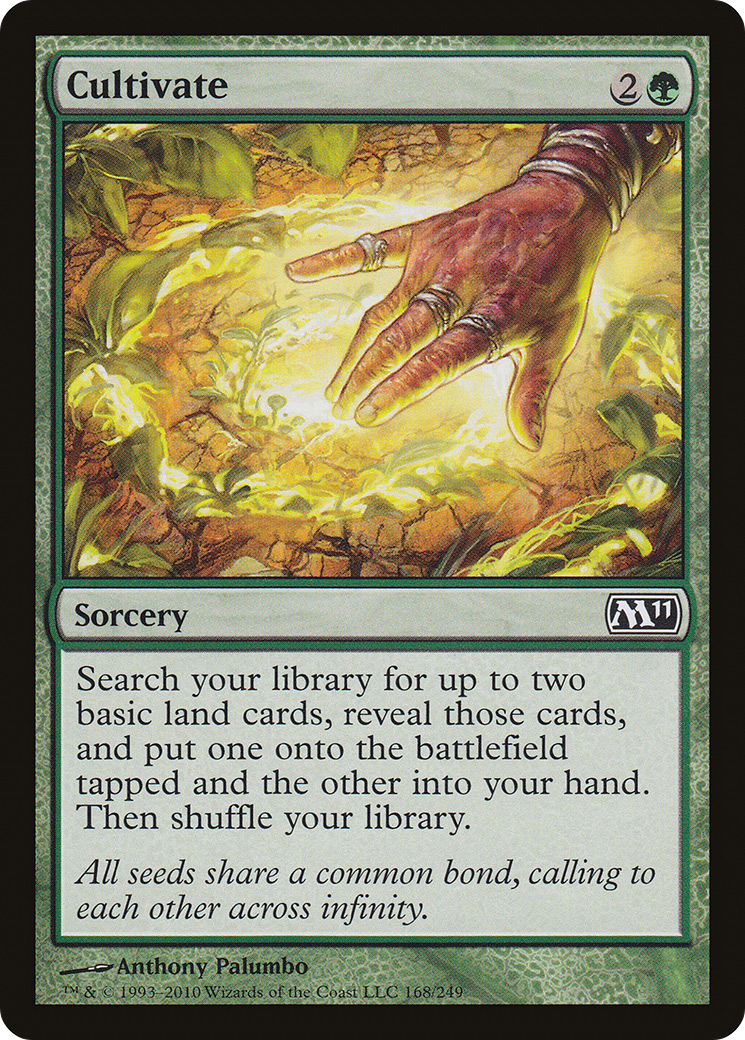 Cultivate (M11-168) - Magic 2011 Foil