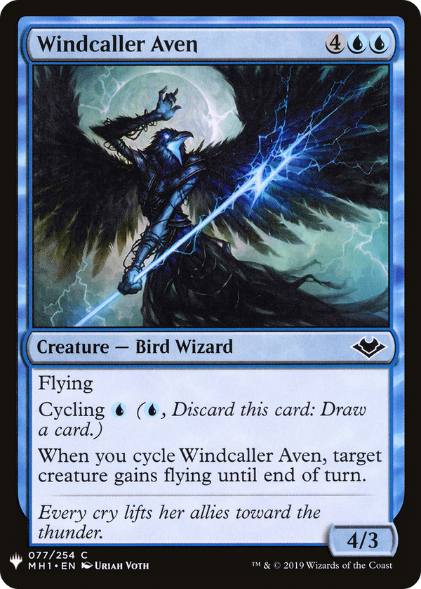 Windcaller Aven (LIST-077) - The List