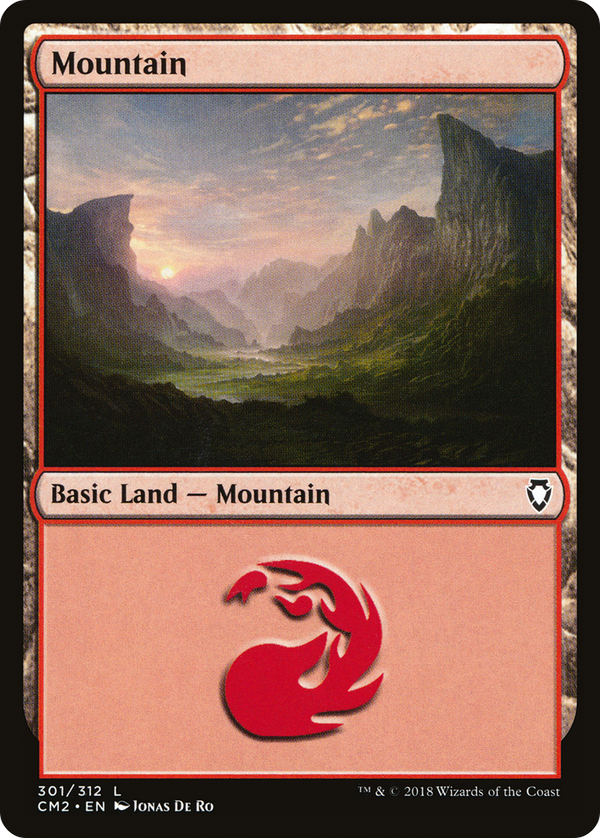 Mountain (301) (CM2-301) - Commander Anthology Volume II