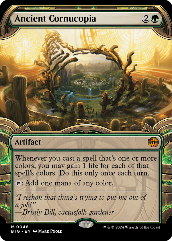 Ancient Cornucopia (Showcase) (BIG-046) - The Big Score: (Showcase)