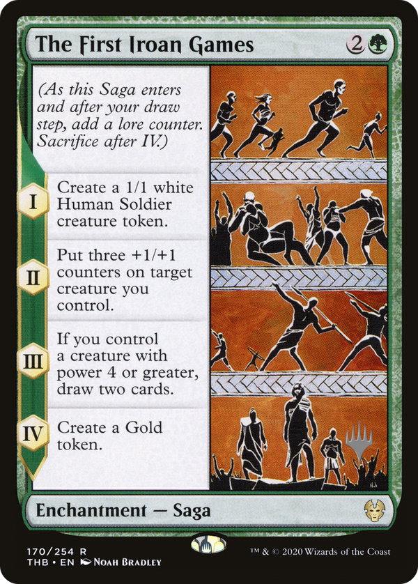 The First Iroan Games (PPTHB-170) - Theros Beyond Death Promos Foil