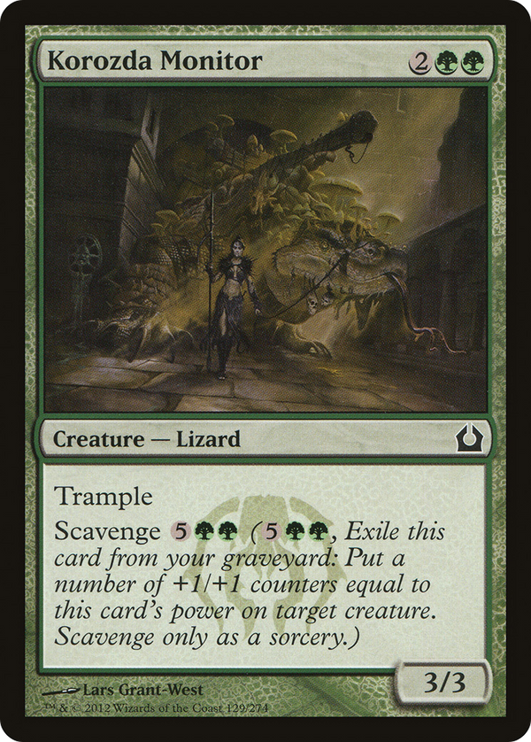 Korozda Monitor (RTR-129) - Return to Ravnica Foil