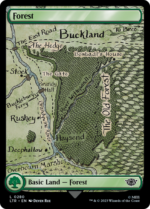 Forest (0280) (LTR-280) - The Lord of the Rings: Tales of Middle-earth