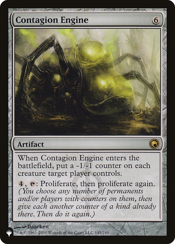 Contagion Engine (LIST-145/249) - The List