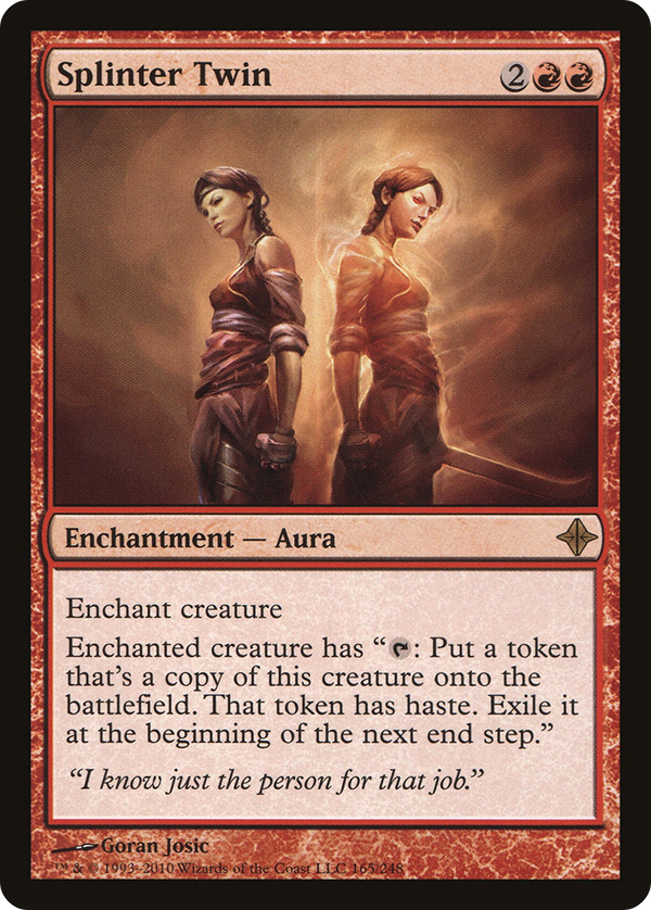 Splinter Twin (ROE-165) - Rise of the Eldrazi Foil