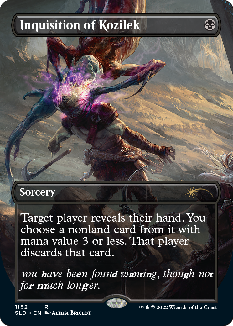 Inquisition of Kozilek (SLD-1152) - Secret Lair Drop (Borderless)