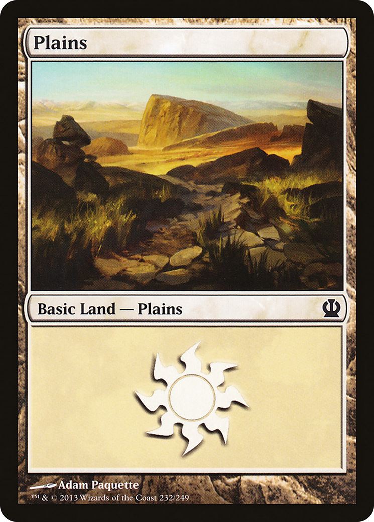 Plains (232) (THS-232) - Theros