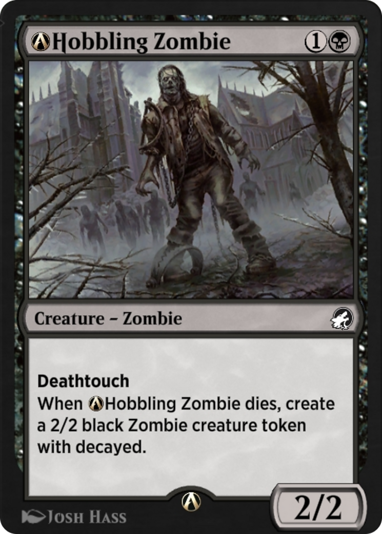 A-Hobbling Zombie (MID-A-106) - Innistrad: Midnight Hunt