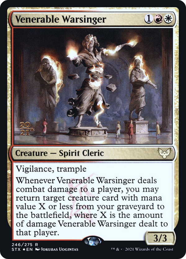 Venerable Warsinger (PRE-246) - Strixhaven: School of Mages Promos Foil