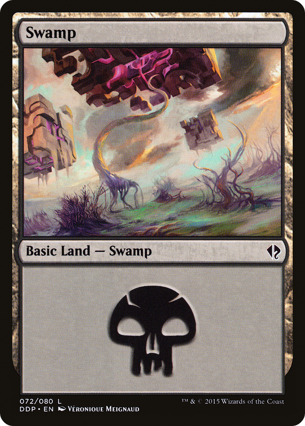 Swamp (072) (DDP-072) - Duel Decks: Zendikar vs. Eldrazi