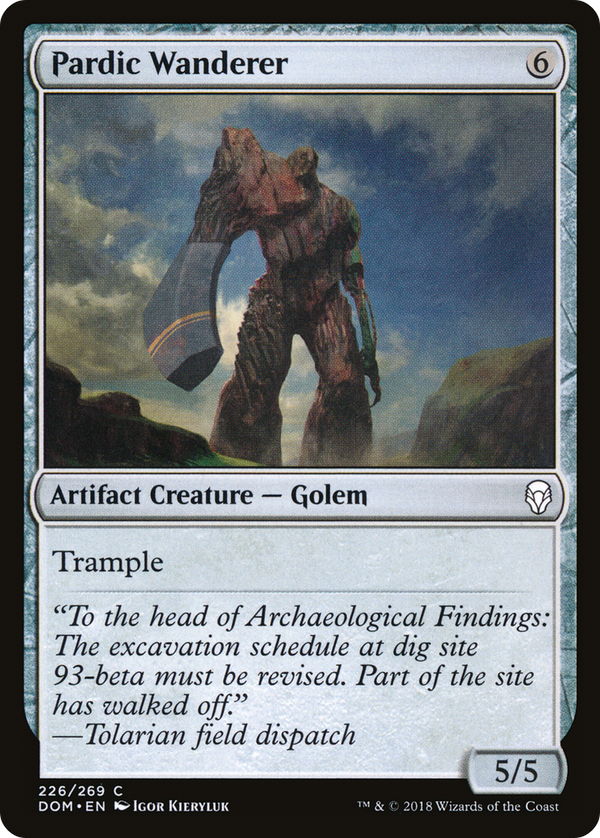 Pardic Wanderer (DOM-226) - Dominaria Foil