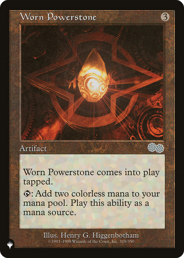 Worn Powerstone (LIST-318/350) - The List