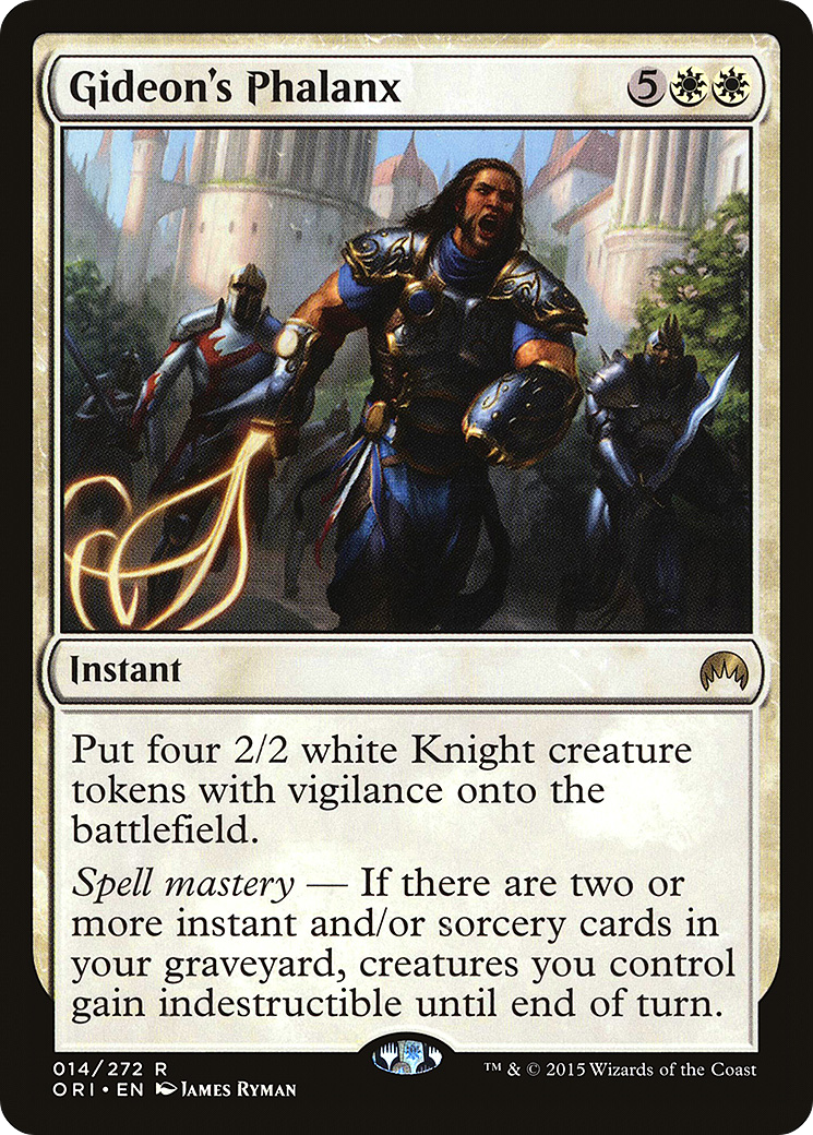Gideon's Phalanx (ORI-014) - Magic Origins Foil