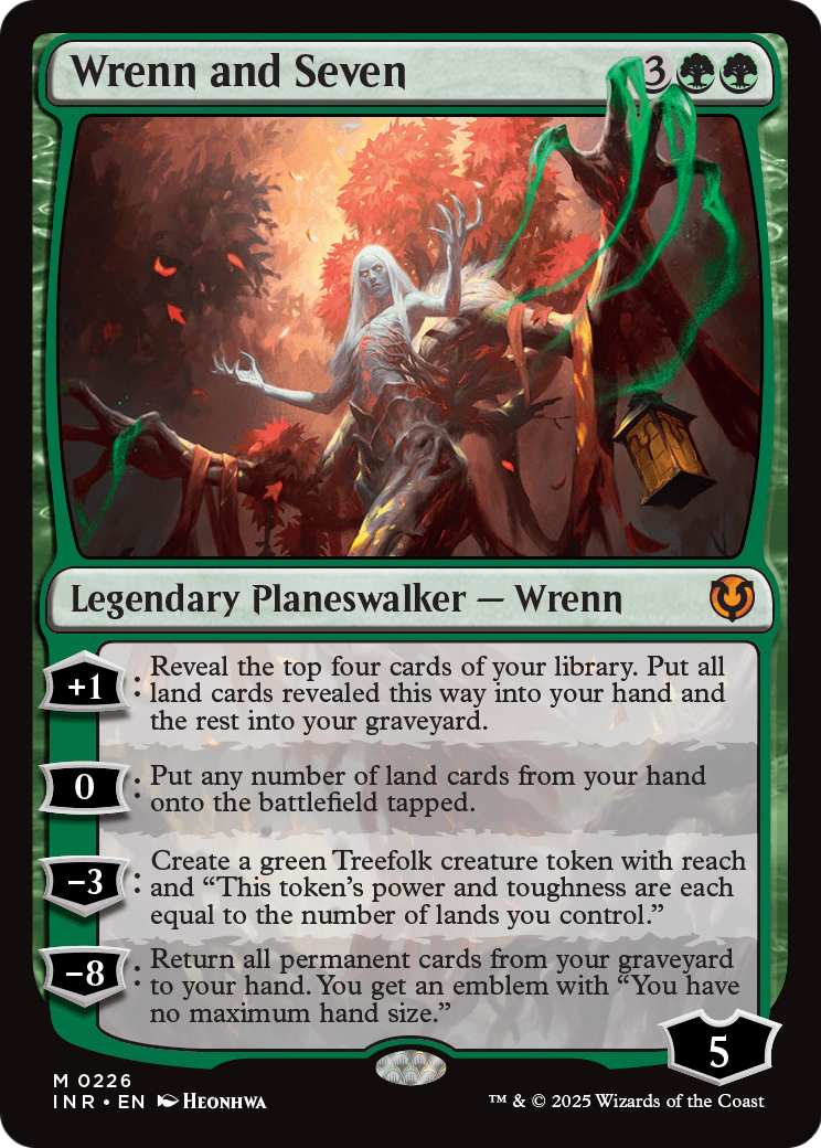 Wrenn and Seven (INR-226) - Innistrad Remastered Foil