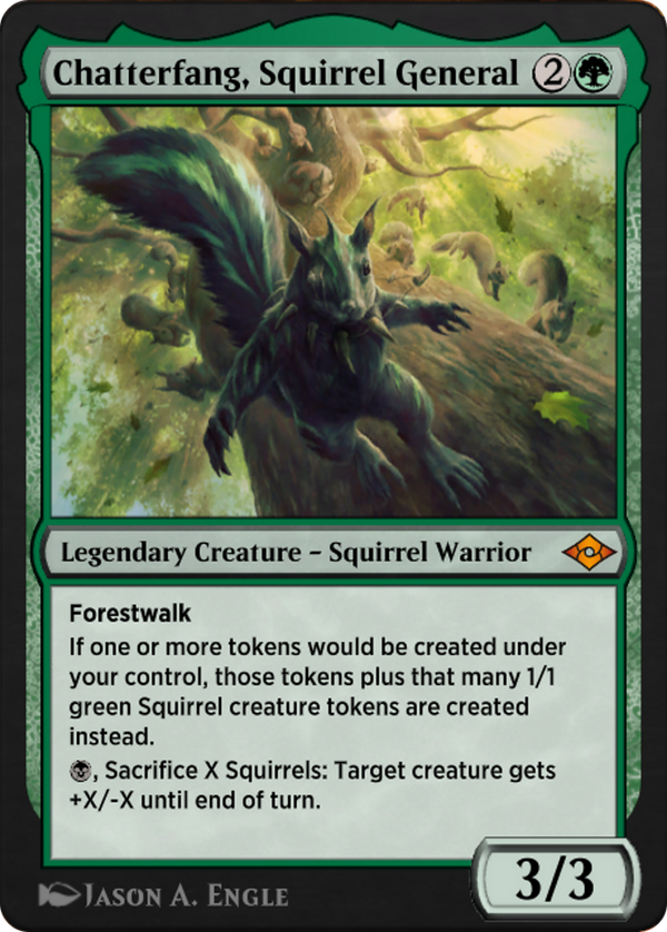 Chatterfang, Squirrel General (J21-552) - Jumpstart: Historic Horizons