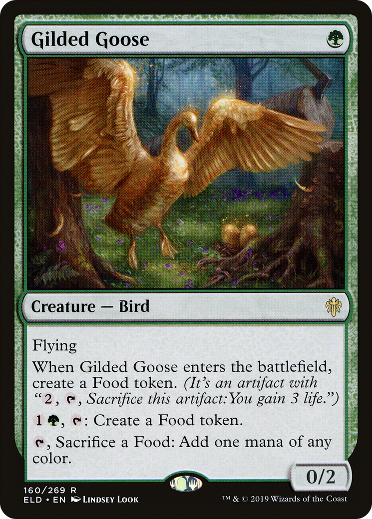 Gilded Goose (ELD-160) - Throne of Eldraine
