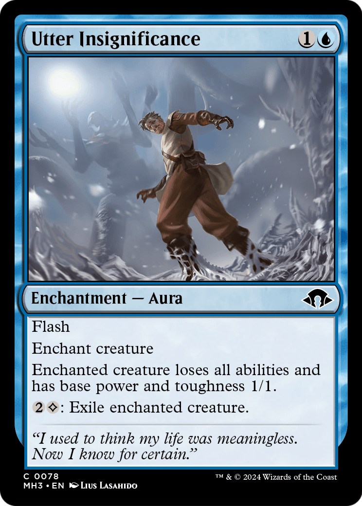 Utter Insignificance (MH3-078) - Modern Horizons 3