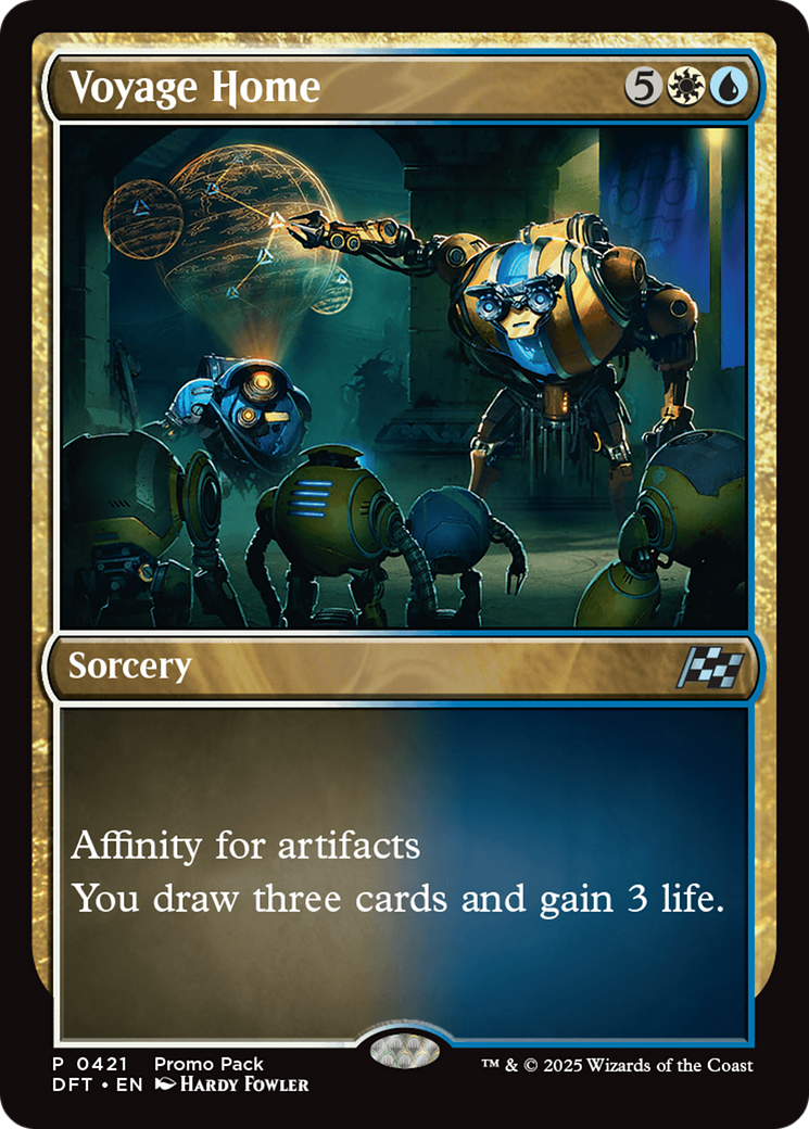 Voyage Home (PPDFT-421) - Promo Pack: Aetherdrift Foil