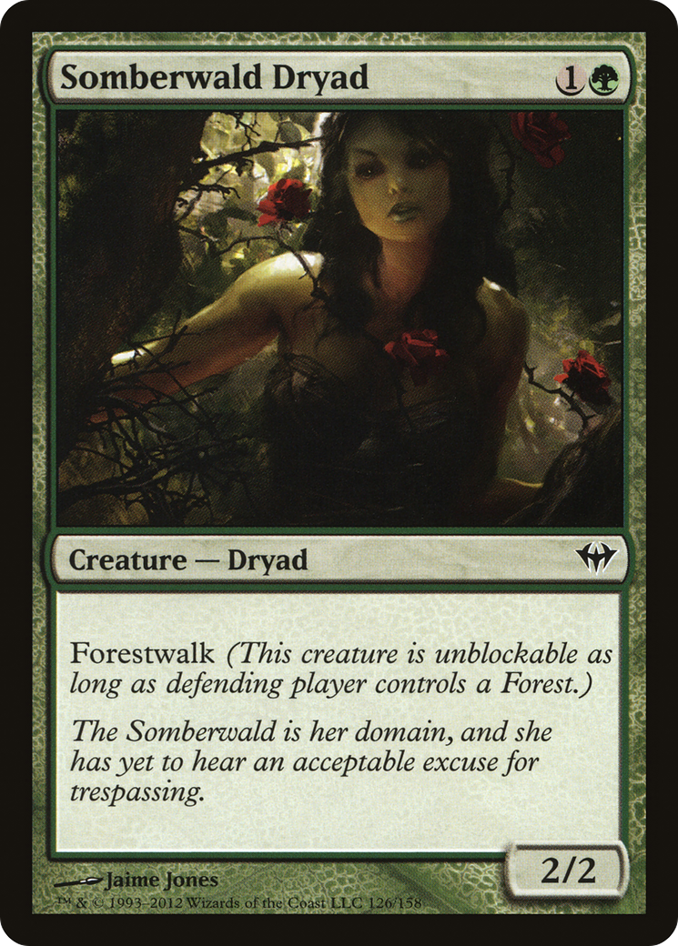 Somberwald Dryad (DKA-126) - Dark Ascension