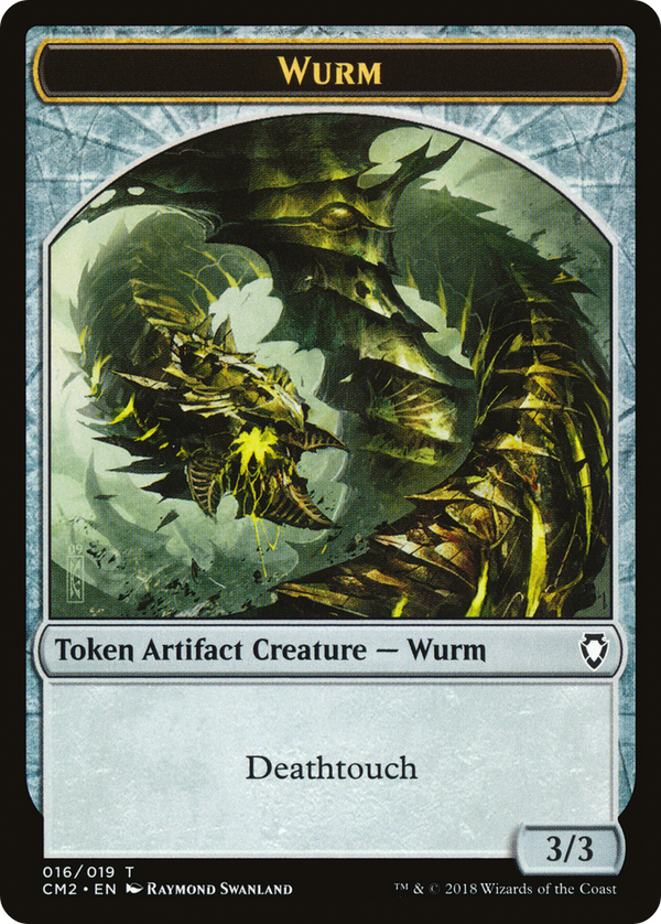Wurm Token (Deathtouch) (CM2-016) - Commander Anthology Volume II Tokens