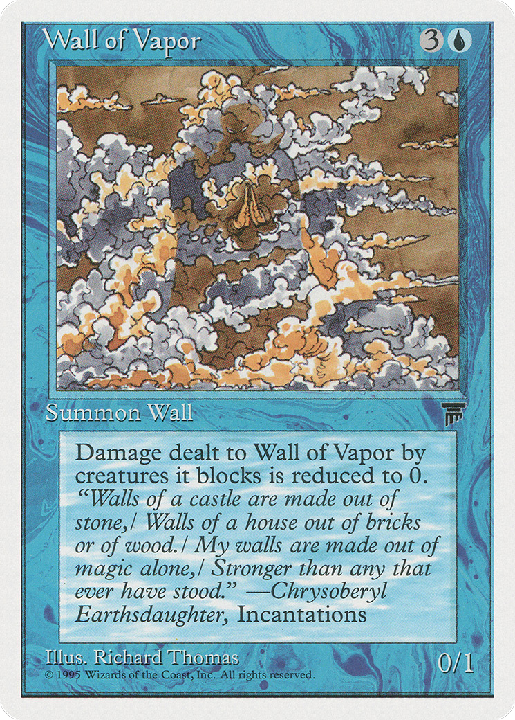 Wall of Vapor (CHR-) - Chronicles