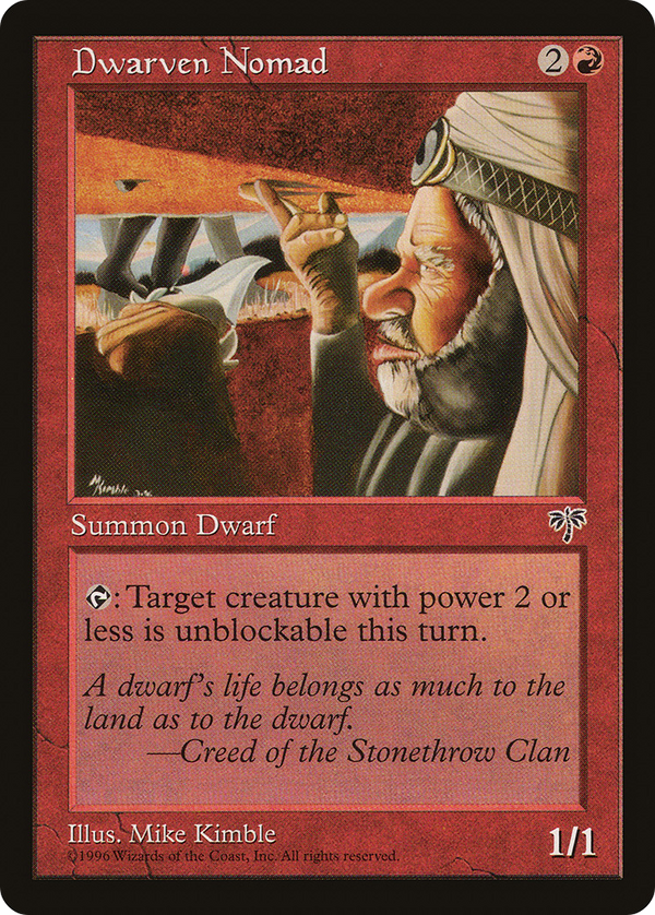 Dwarven Nomad (MIR-) - Mirage