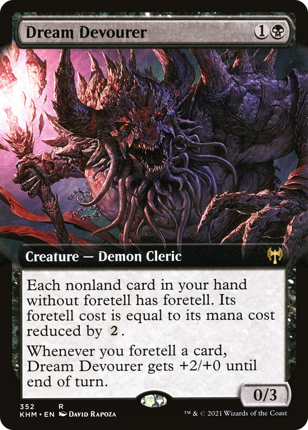 Dream Devourer (Extended Art) (KHM-352) - Kaldheim: (Extended Art) Foil