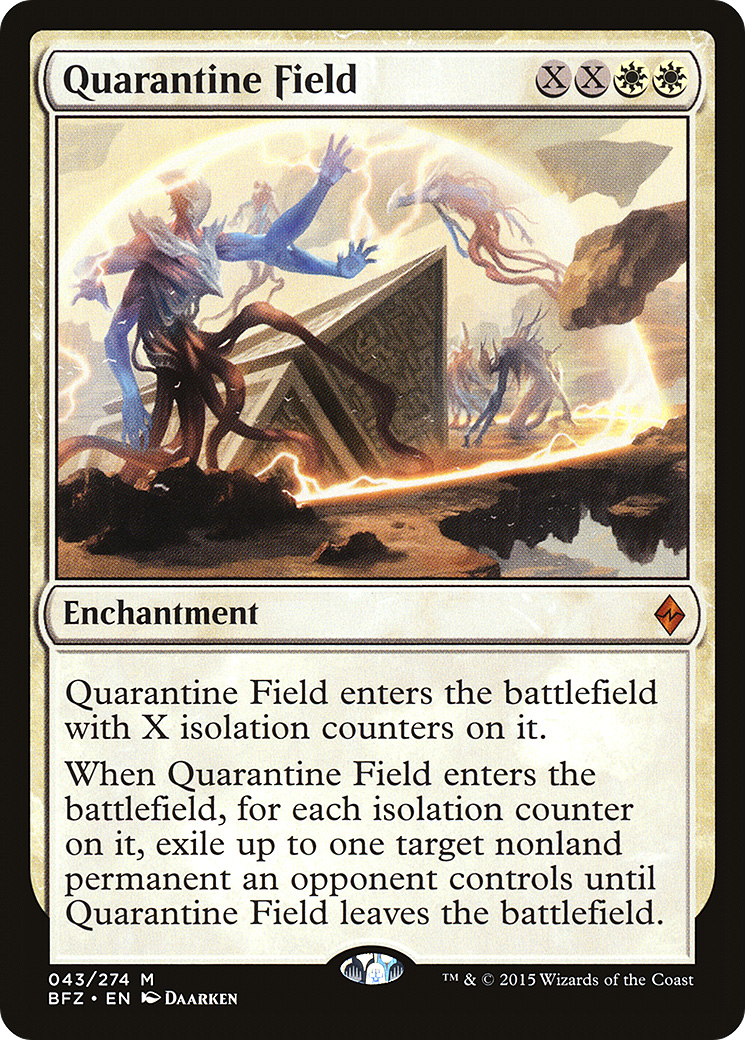Quarantine Field (BFZ-043) - Battle for Zendikar Foil