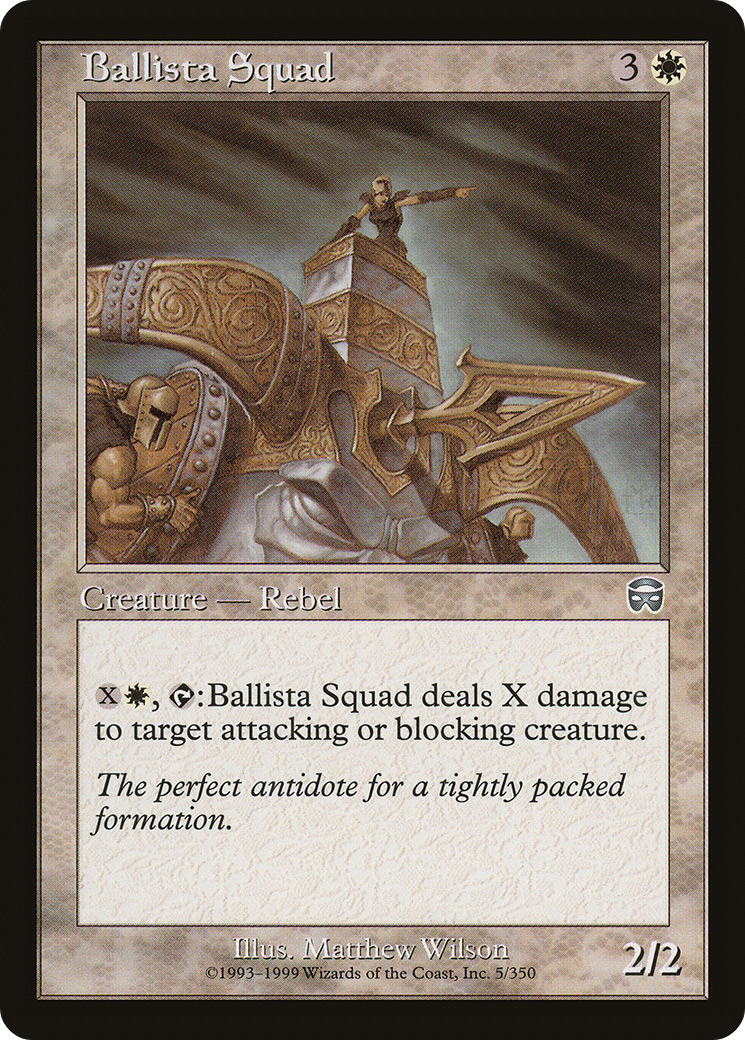 Ballista Squad (MMQ-005) - Mercadian Masques Foil