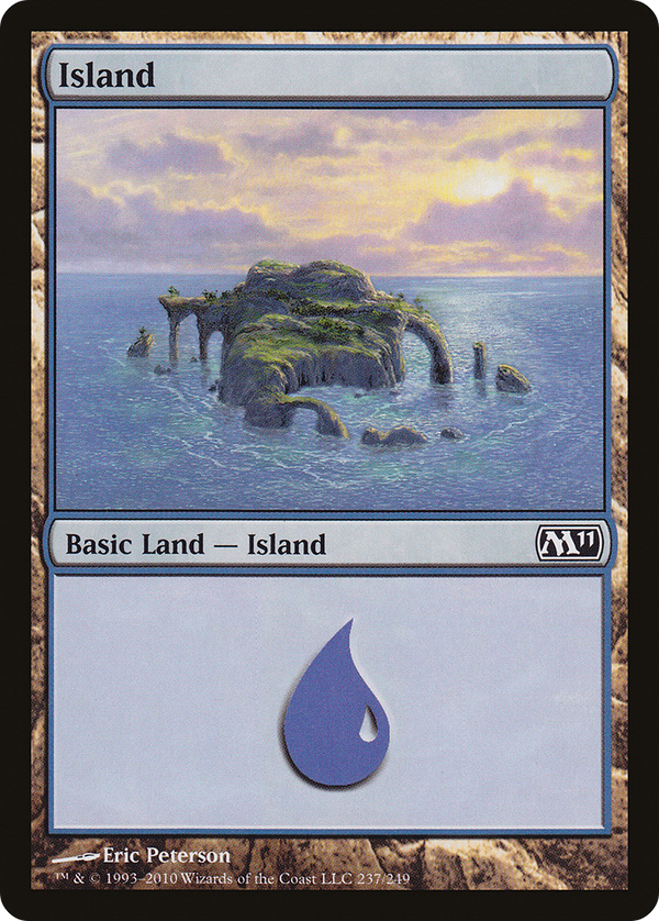 Island (237) (M11-237) - Magic 2011