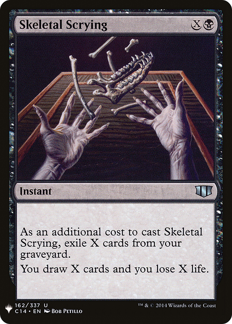 Skeletal Scrying (LIST-162) - The List