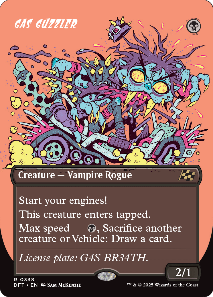 Gas Guzzler (Borderless) (DFT-338) - Aetherdrift