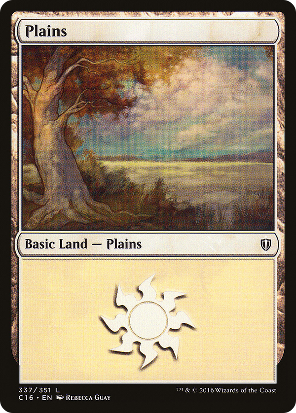 Plains (337) (C16-337) - Commander 2016