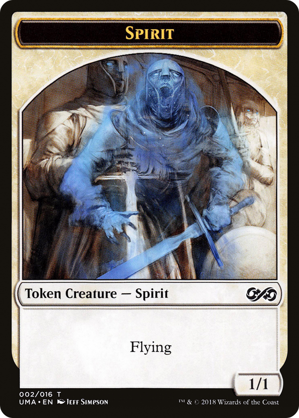 Spirit Token (002) (UMA-002) - Ultimate Masters Tokens