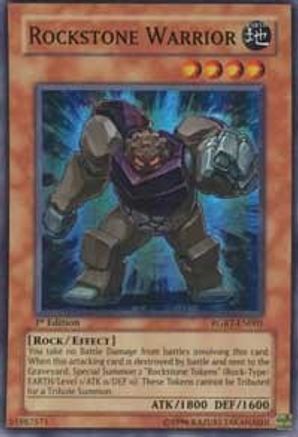 Rockstone Warrior (RGBT-EN001) - Raging Battle 1st Edition