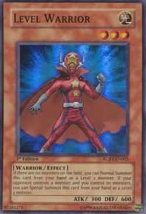 Level Warrior (RGBT-EN002) - Raging Battle 1st Edition