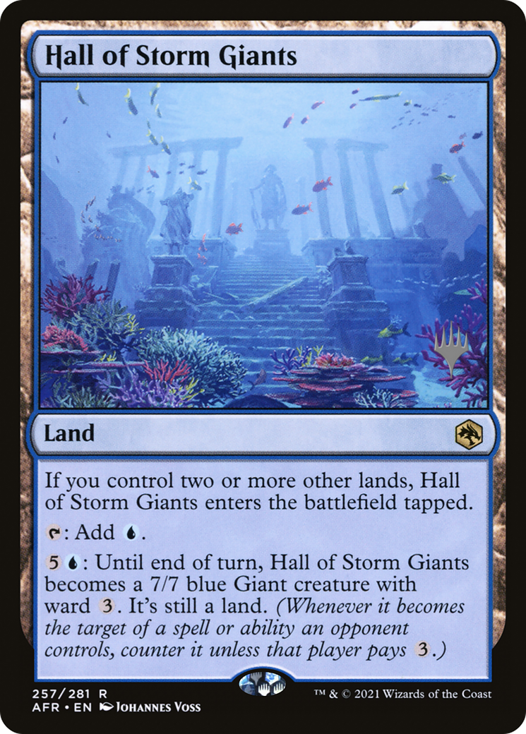 Hall of Storm Giants (PPAFR-257) - Adventures in the Forgotten Realms Promos